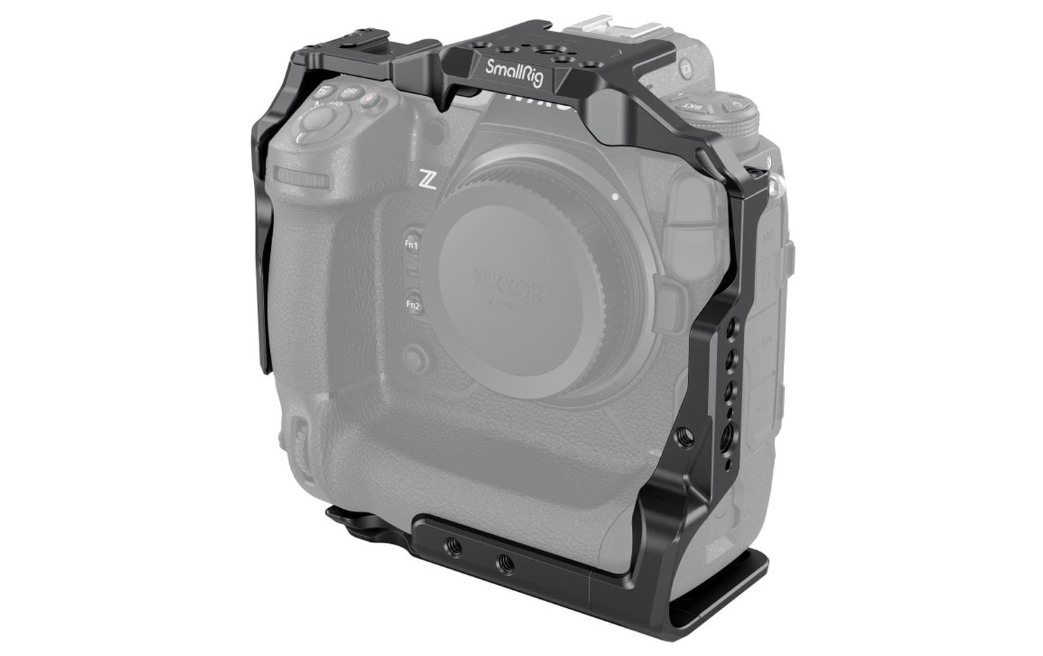 Cage Nikon Z9<br>Cage mit diversen Anschlüssen für zusätzliches Zubehör