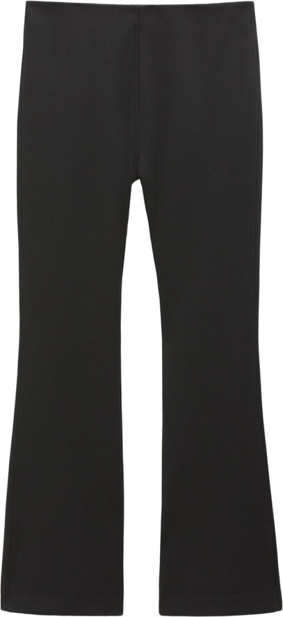 Filippa K Flared Jersey Trousers Black