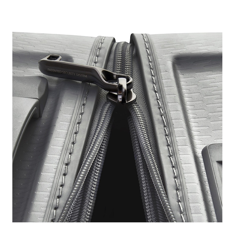 Valise cabine rigide Turenne 55 cm Argent