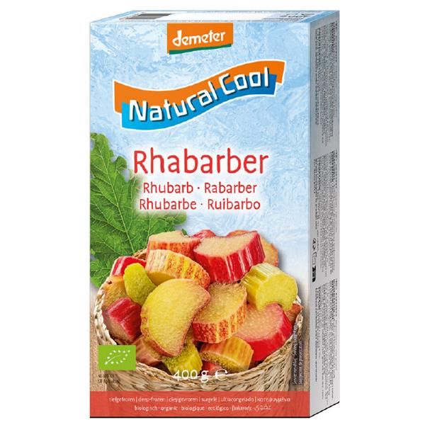 N.Cool Bio Ruibarbo Pedaços Ultracongelados 400G