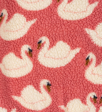 Konges Sløjd Fleecejacke - Jody Teddy - Swan Candy