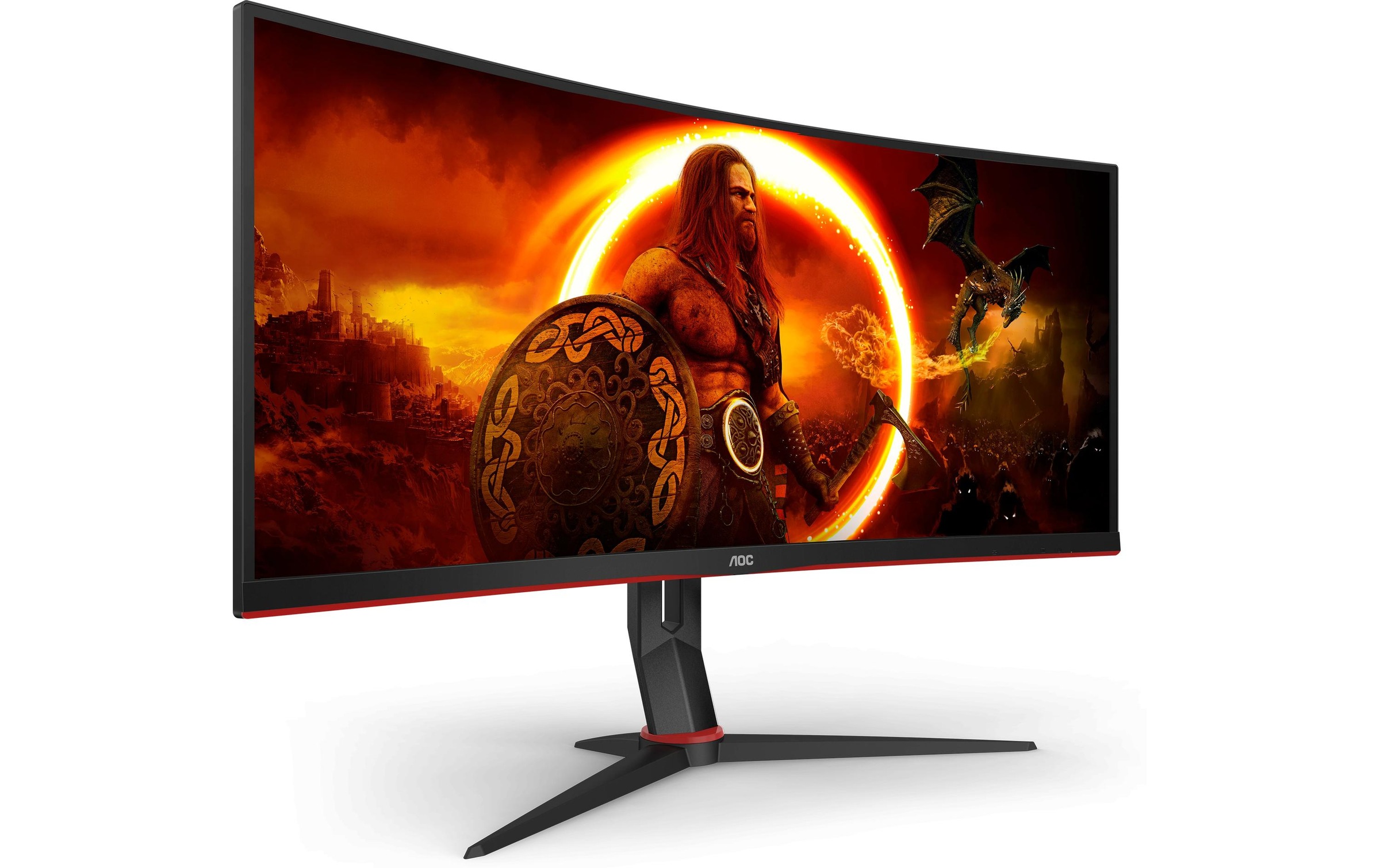 AOC Gaming-Monitor »CU34G2XP/BK« 86,36 cm/34 ″  3440 x 1440 px UWQHD 180 Hz