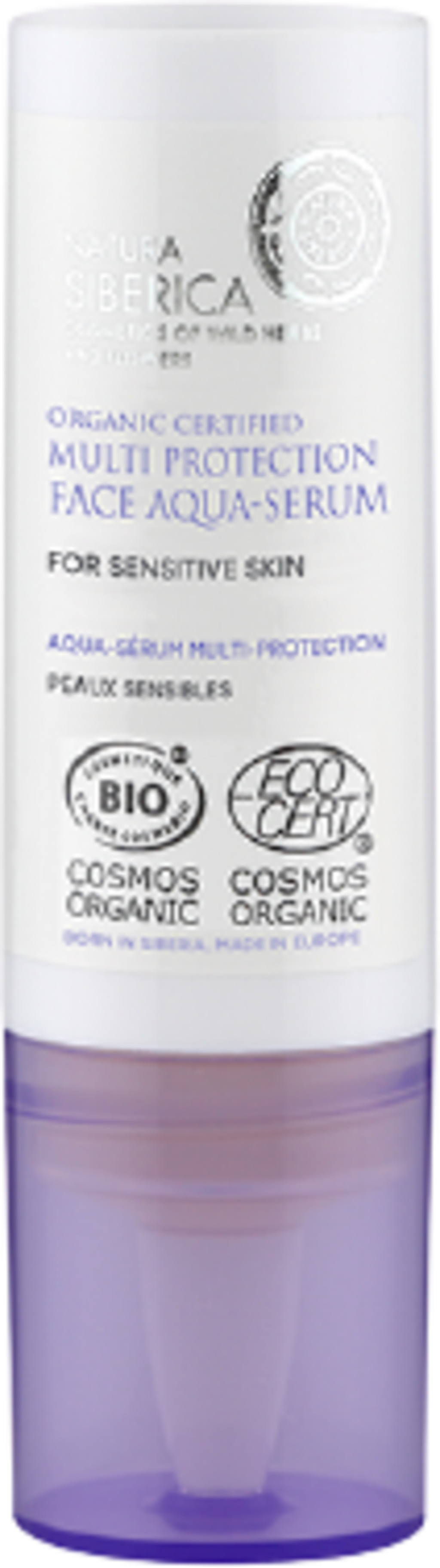 Natura Siberica  Multi Protection Face Aqua-Serum, 15 ml