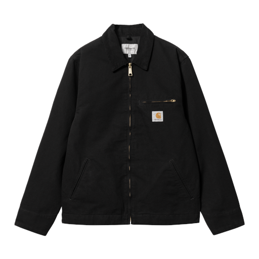 Carhartt WIP Detroit Jakke, Black/Black, S