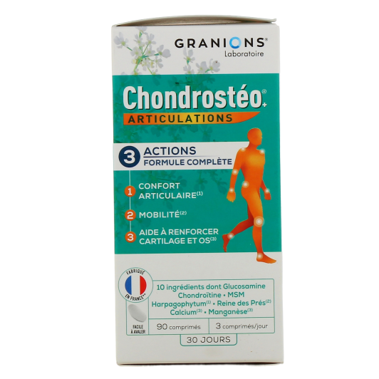 Chondrostéo+ Articulations Triple Action - Bien-être et mobilité articulaire - GRANIONS