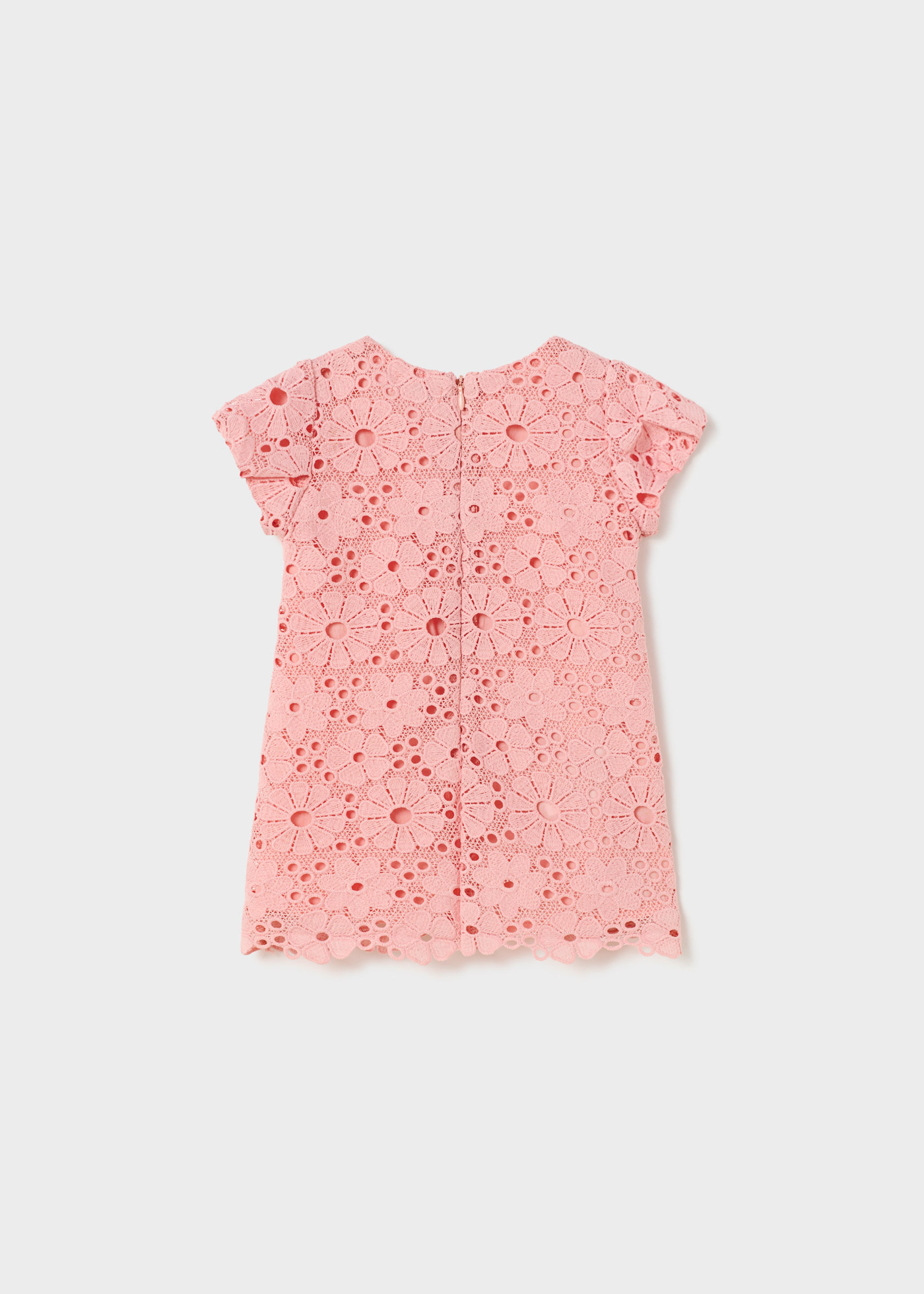 Vestido de guipure para bebê