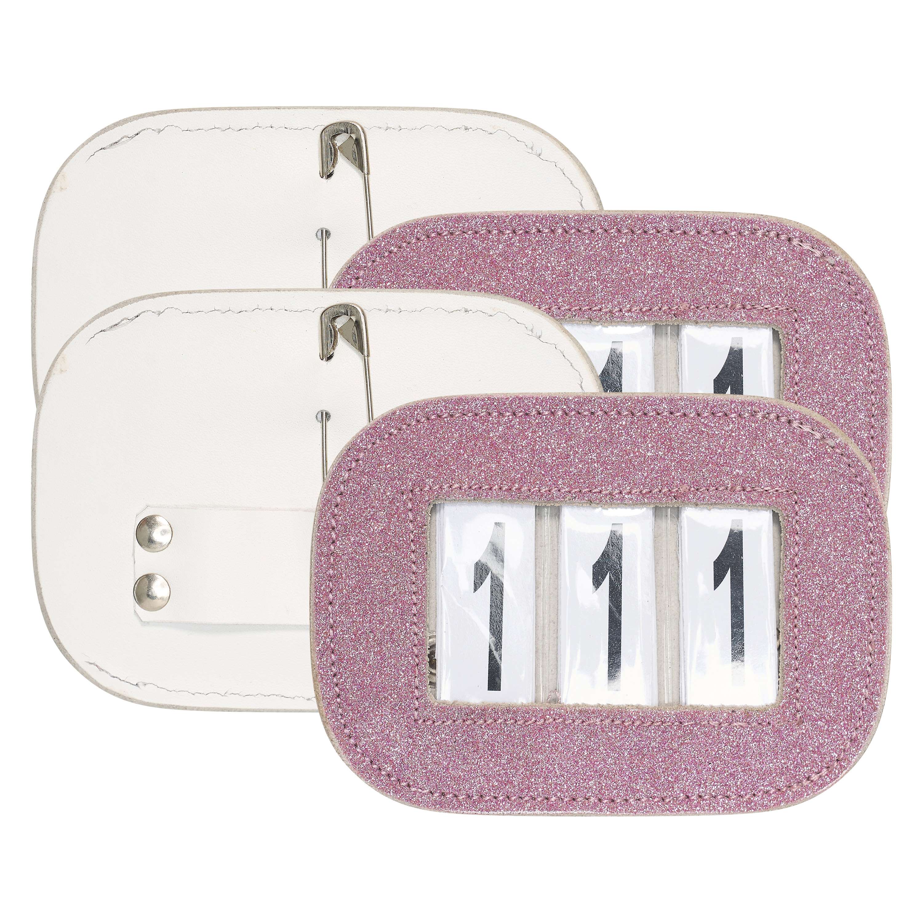 Imperial Riding Wedstrijdnummers IRHGlitter Square Pink