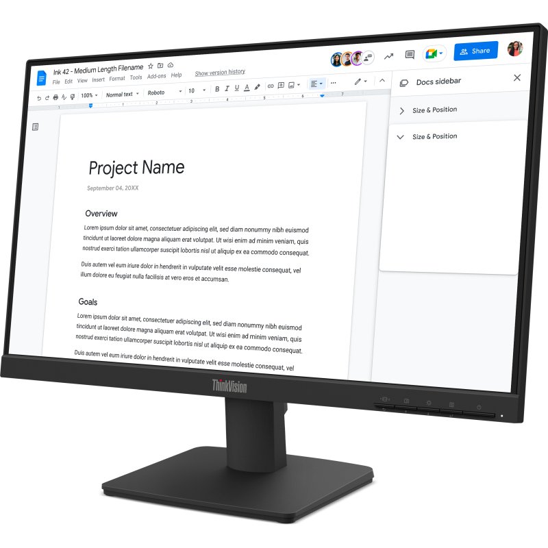 Lenovo ThinkVision S22-4e Moniteur