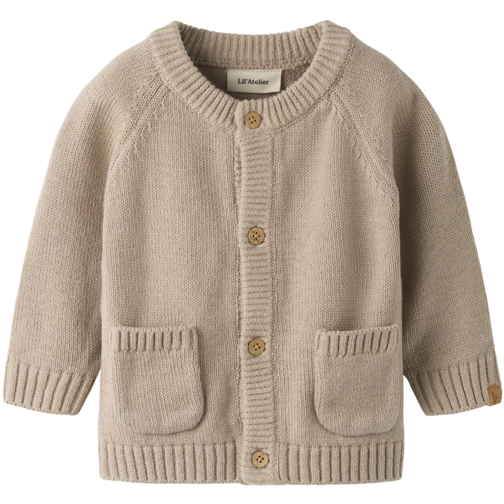 Køb Lil'Atelier Oxford Tan Nbmfogon Ls Strik Card Lil