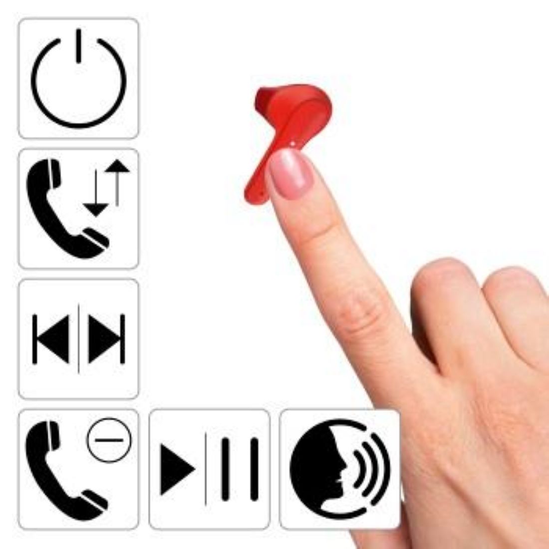 Fones de ouvido sem fio Hama Freedom Light