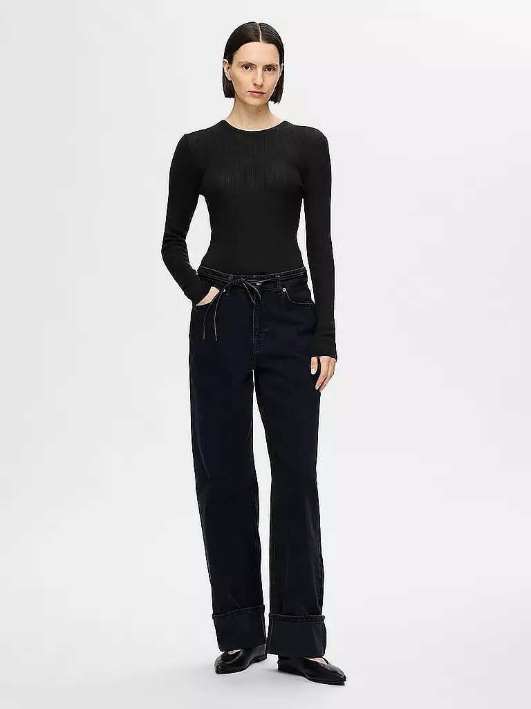SELECTED FEMME Pullover  SLFNAJA schwarz