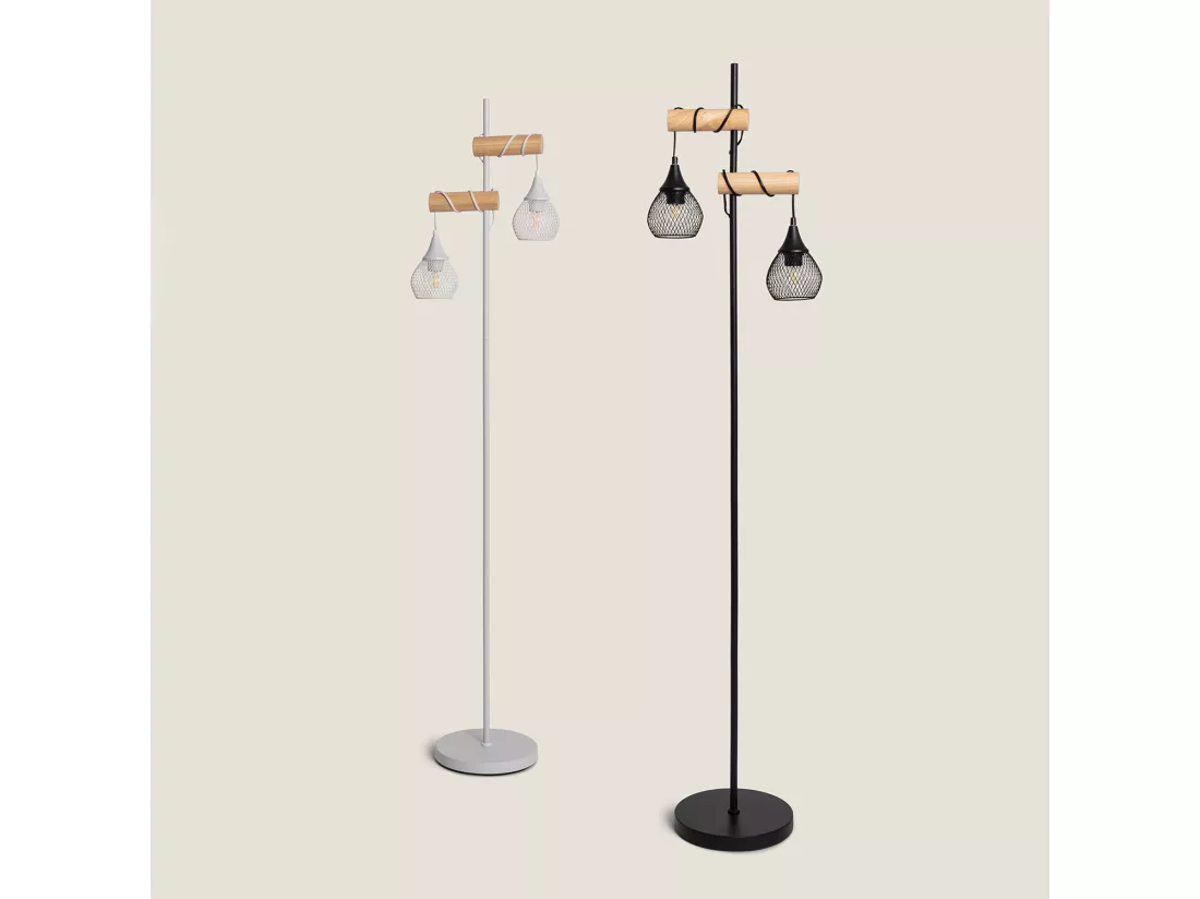 Lampadaire Monah Noir