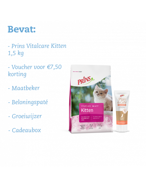 Prins Vitalcare Kitten - Kattenvoer