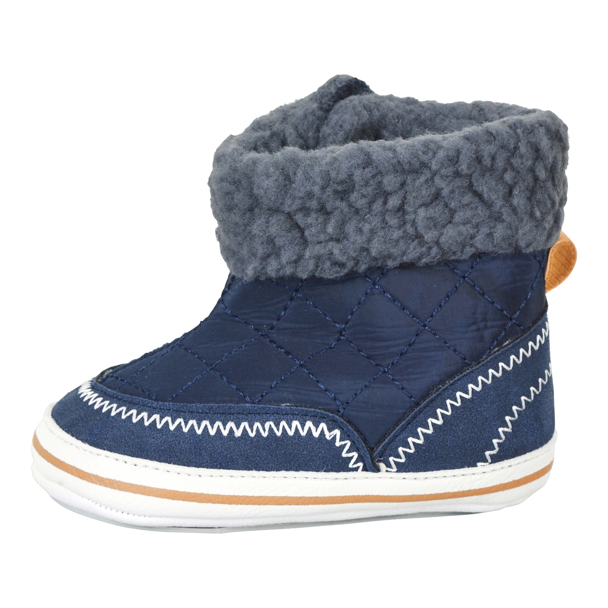 Sterntaler Stepp-Winterschuhe mit Klettverschluss marine