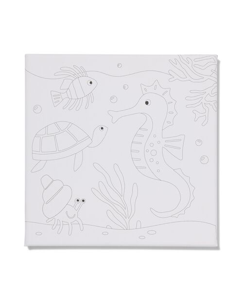 toile avec illustration 20x20