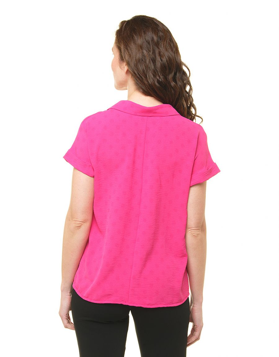 Blouse rose esprit polo