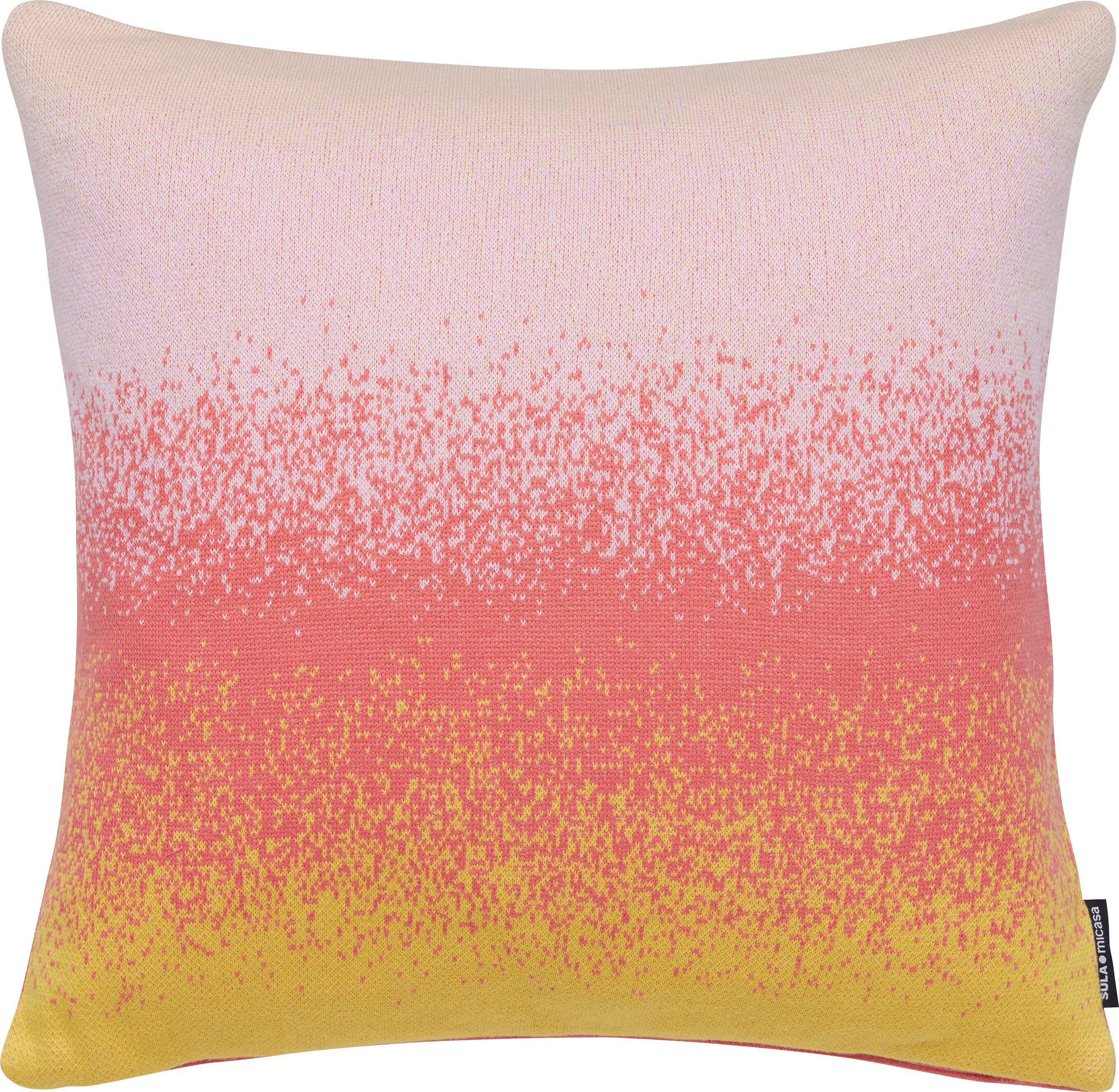 SE SOLE Zierkissen 50x50cm - Rosa / B: 50.0 cm x H: 50.0 cm
