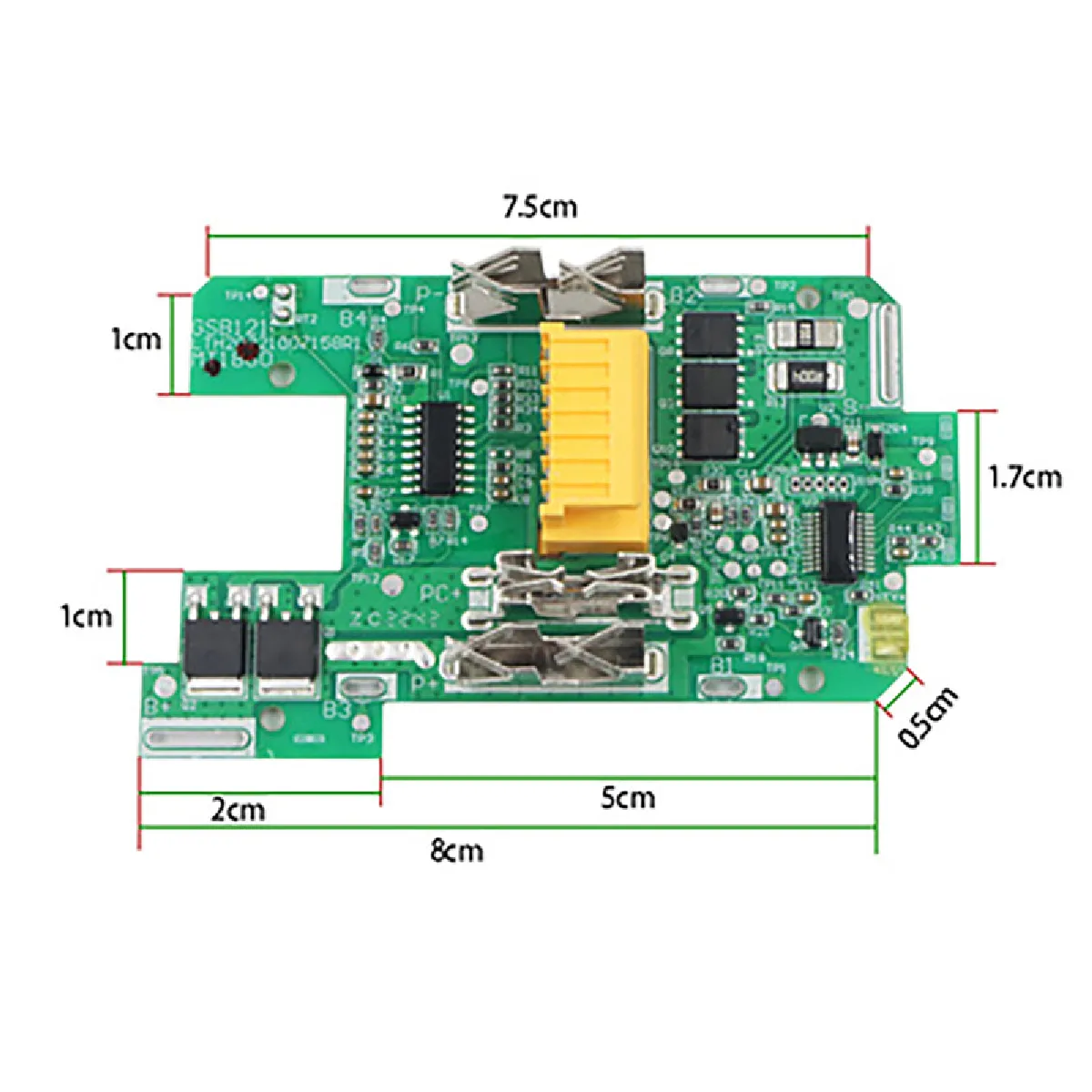 Ensemble de boîtiers circuits imprimés MAKITA 18V 9Ah