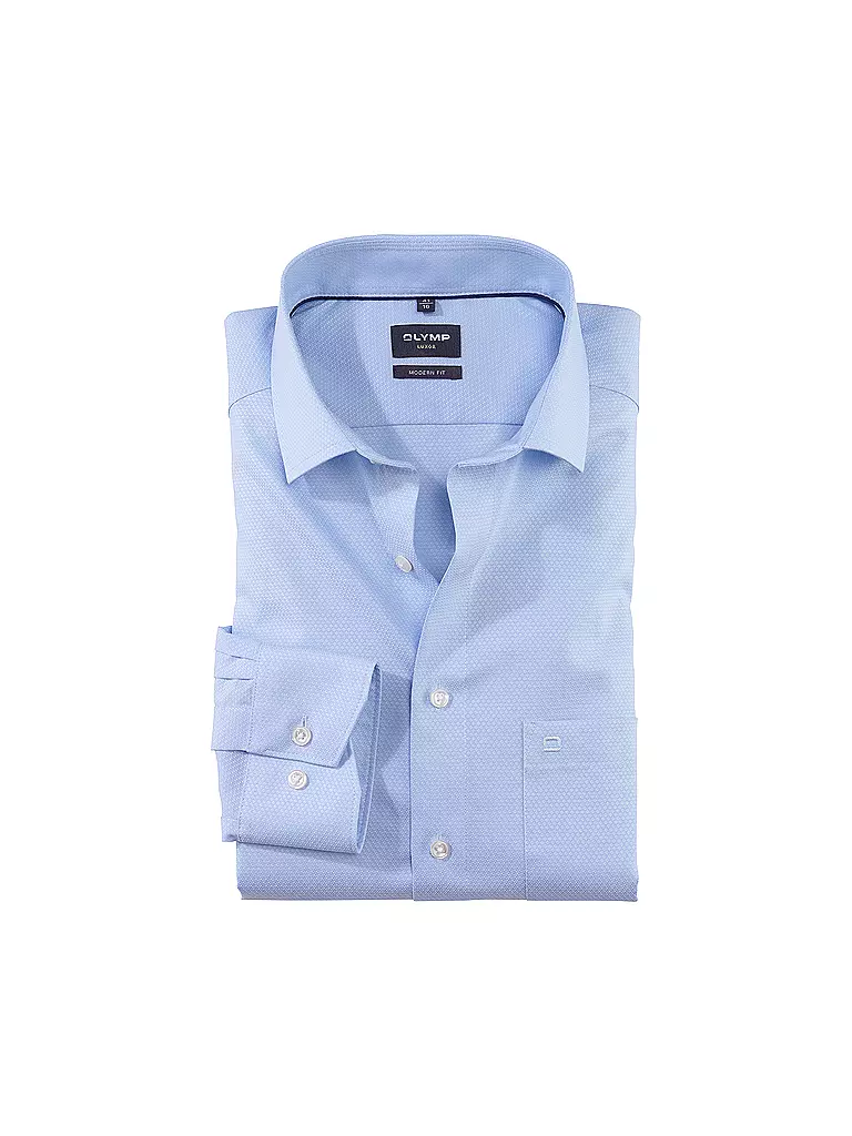 OLYMP Hemd Modern Fit hellblau