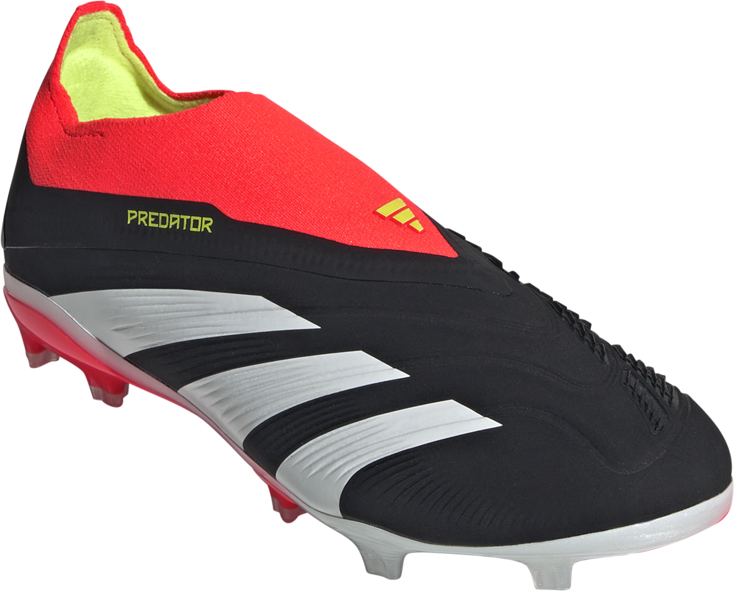 Predator Elite LL FG Junior Core Black/Footwear White/Solar Red