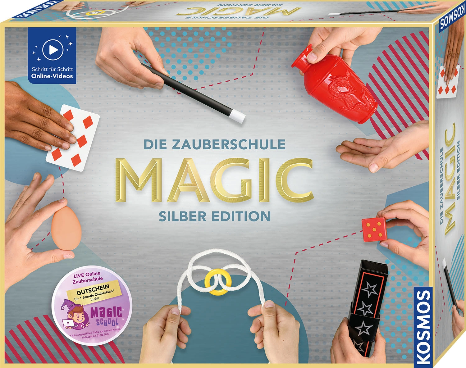 Zauberkasten DIE ZAUBERSCHULE MAGIC - SILBER EDITION