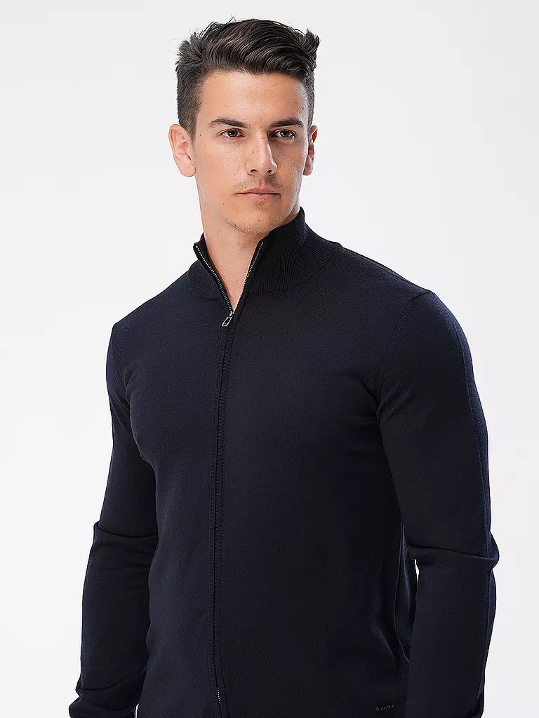 JOOP Strickjacke DAVIS dunkelblau