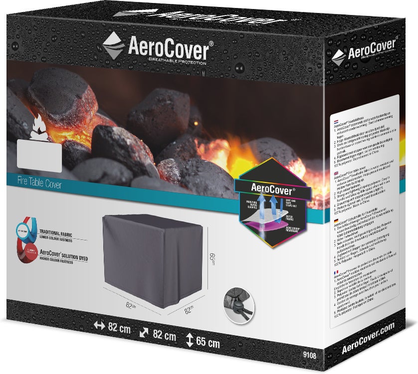 Platinum Outdoorable vuurtafelhoes AeroCover 82 x 82 x 65 cm