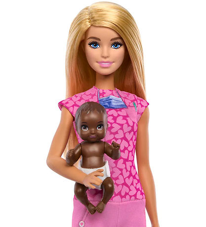 Barbie Puppe - 30 cm - Kinderarzt Spielset