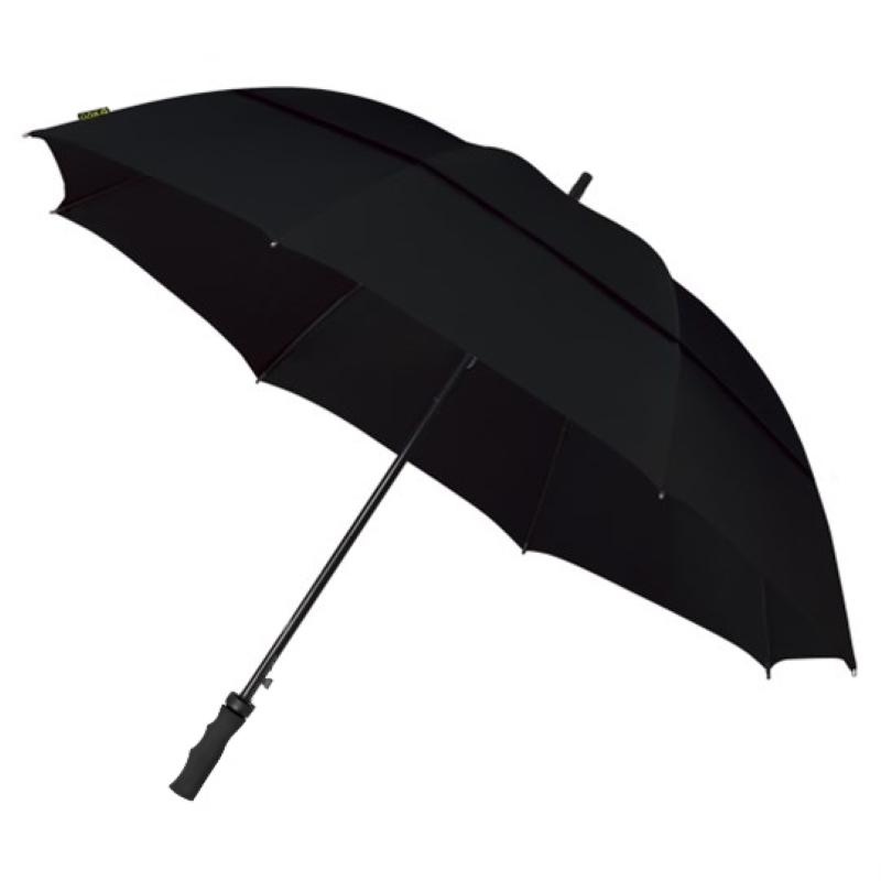 Falconetti Eco Windproof Golfparaplu Zwart