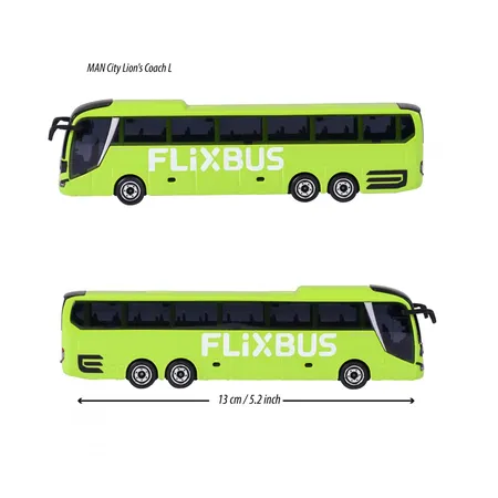 Majorette MAN Lion's Coach L Flixbus, green