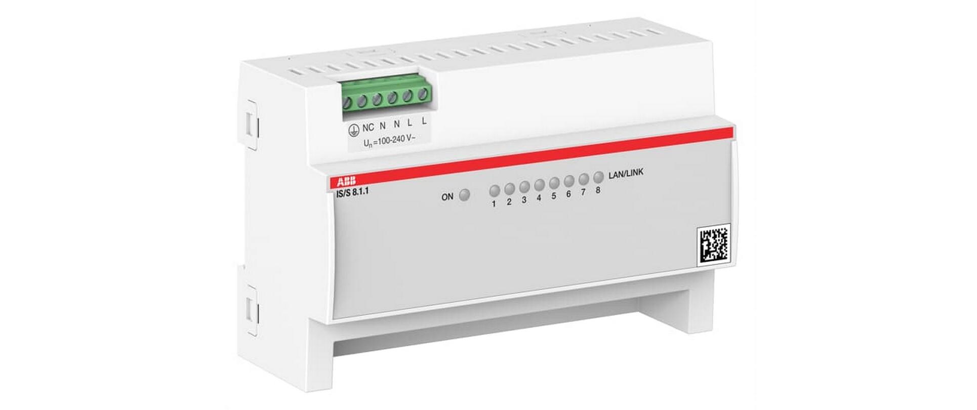 Rail Switch IS/S8.1.1 8 Port<br>8-Port Ethernet Switch für Hutschienenmontage