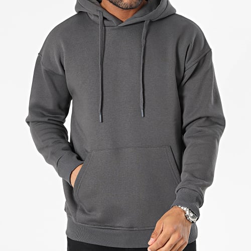 Sweat Capuche Gris Anthracite