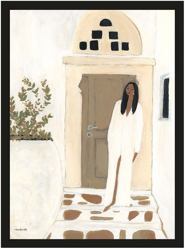 Art print Mediterranean dream