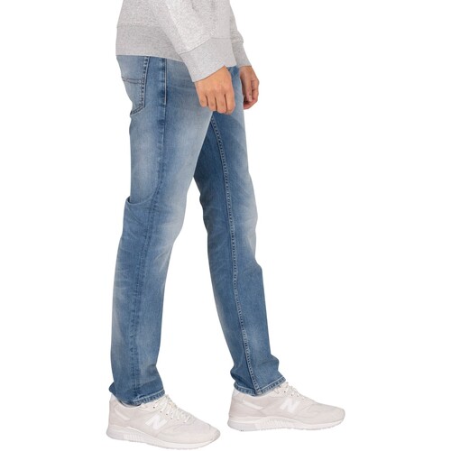 Tommy Jeans - Vaqueros Slim Scanton Azul