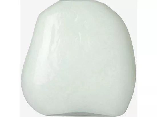 HABITAT - Vase en verre soufflé - 28 cm - Vert - Aqua