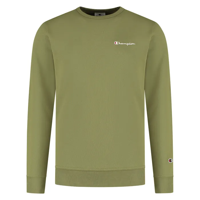 Champion Small Logo Fleece Crewneck Sweater Heren