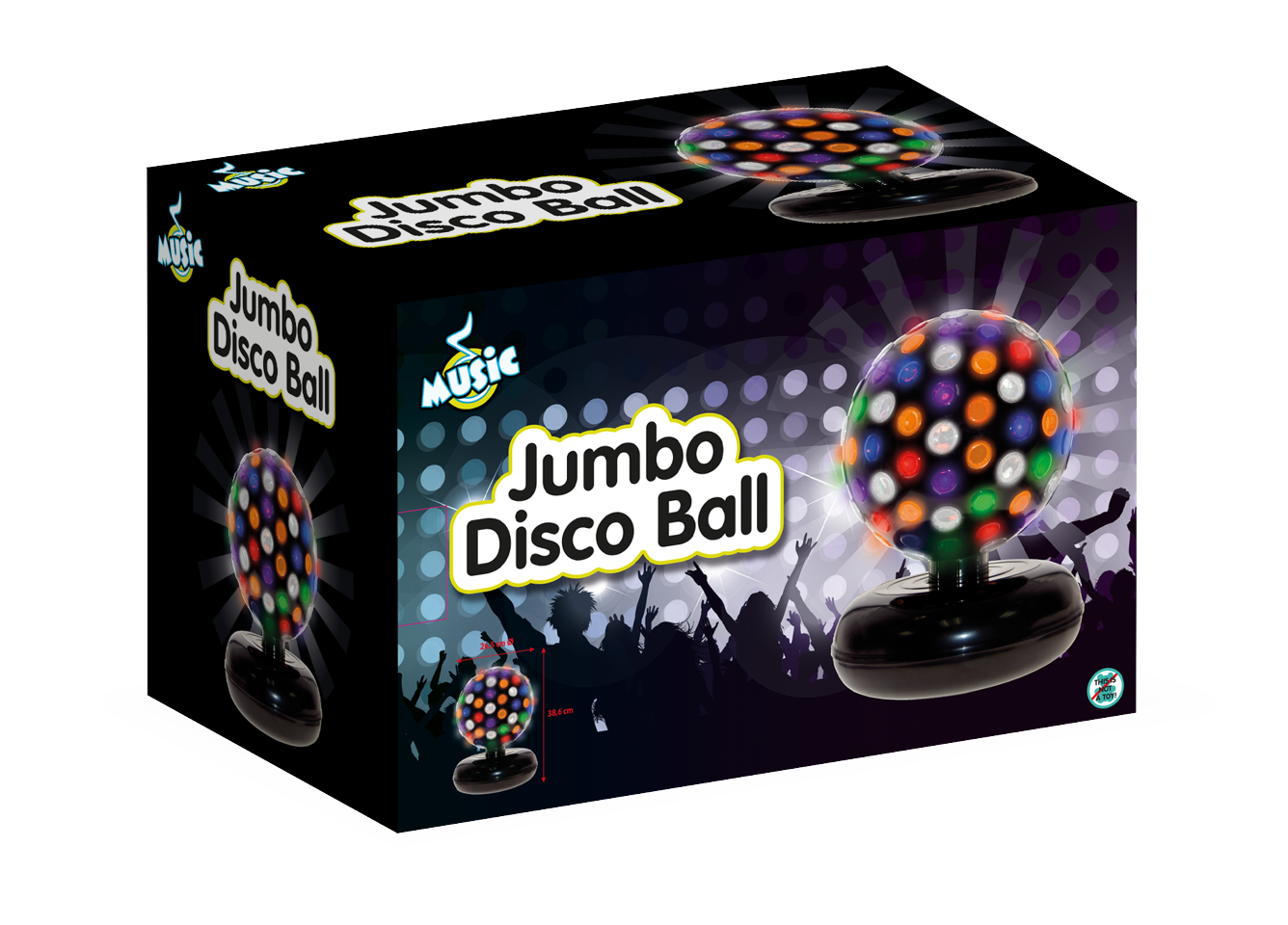 Music - Jumbo Discokugle 25 cm
