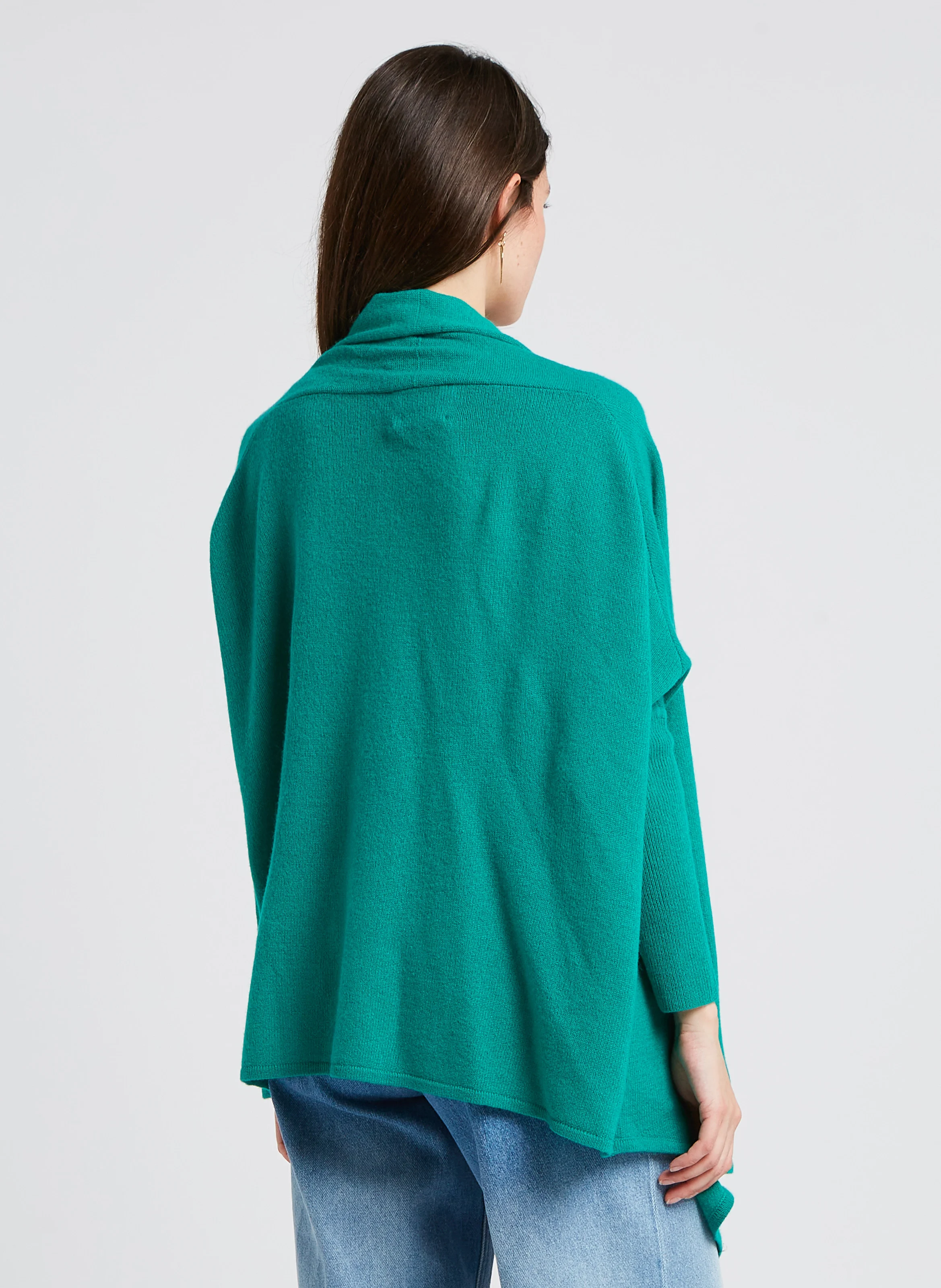 LOUKA - Gilet en cachemire | Vert