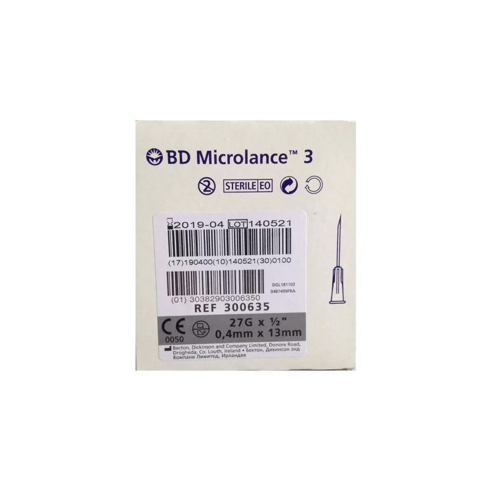 BD Microlance 27 g x 0,5