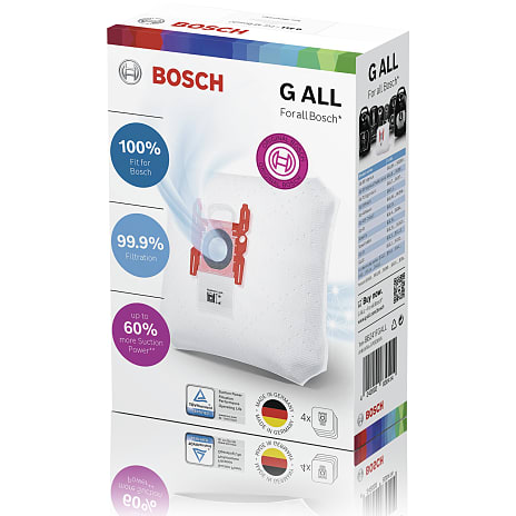 Bosch G All BBZ41FGALL støvsugerposer 4-pak