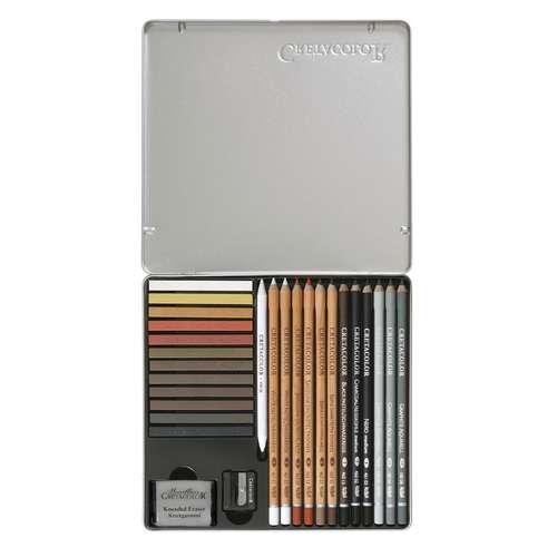 CRETACOLOR® Creativo-Set, 27-teiliges Starterset