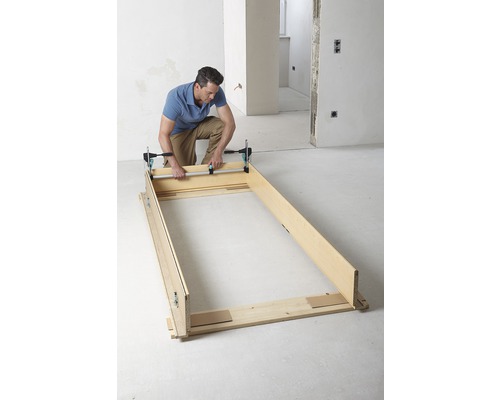 Deurkozijnmontageset Wolfcraft deurkozijnklem voor alle deuren van 600-1000 mm breed