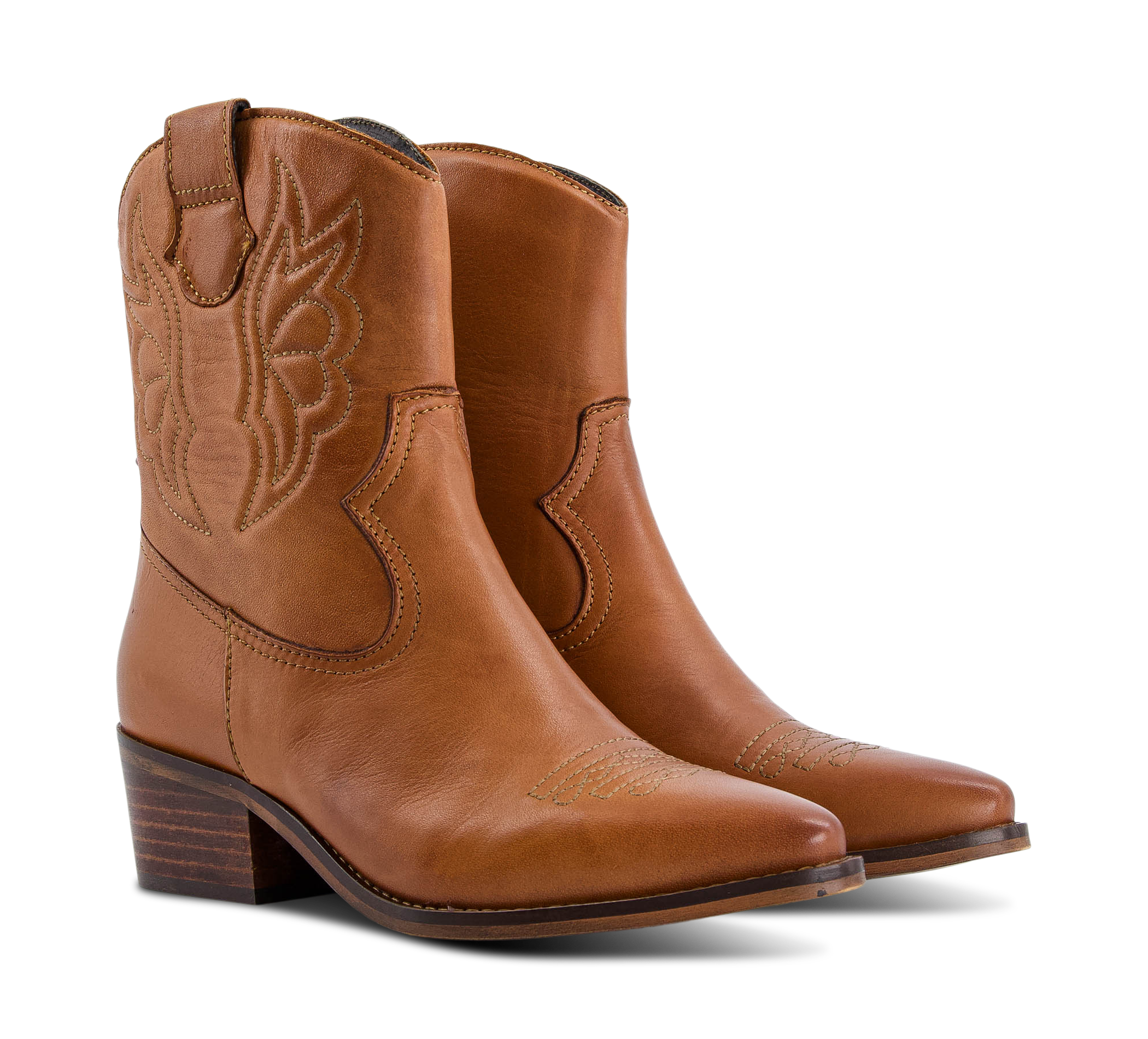 1874 by Walder Klassische Stiefelette braun