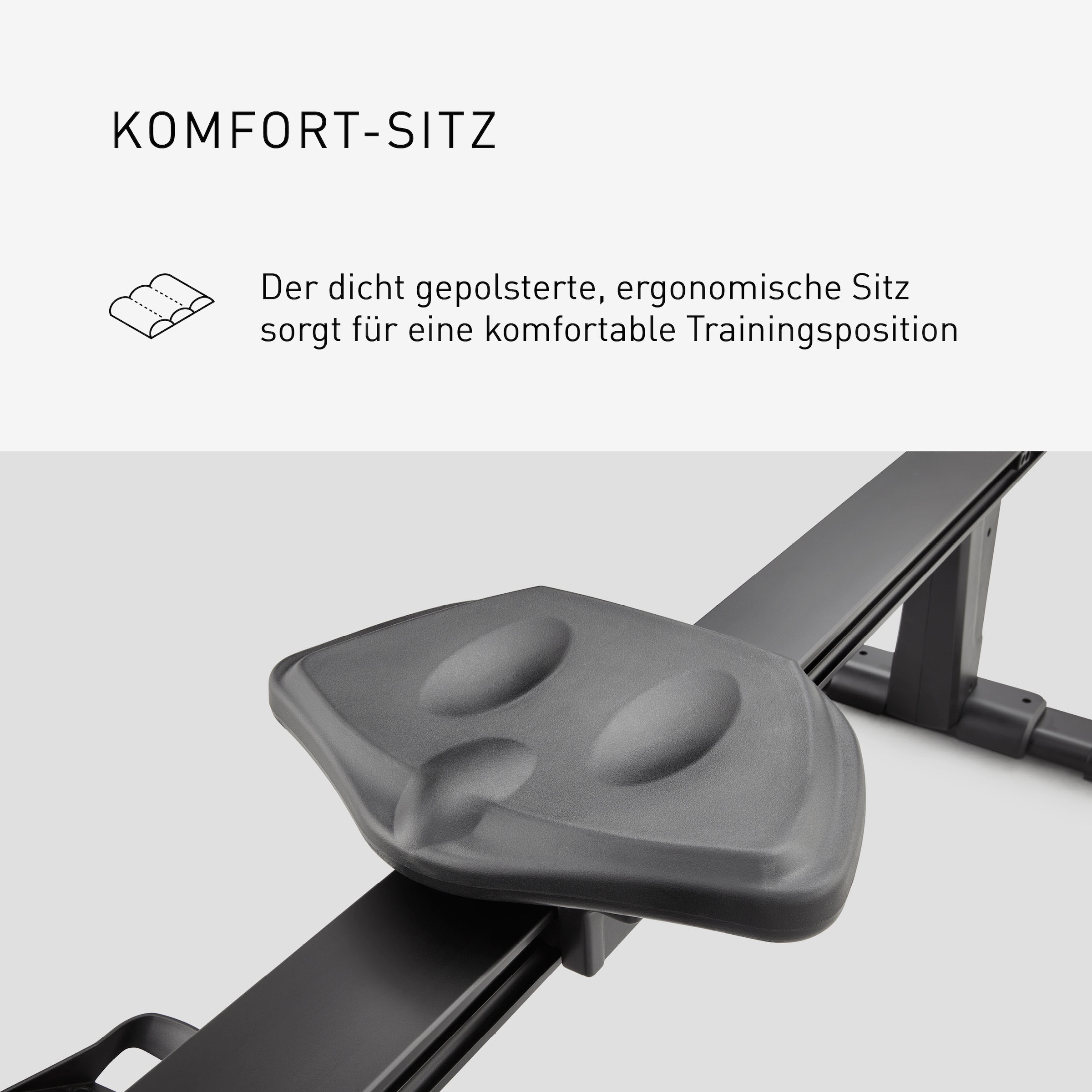 adidas Performance Rudergerät »Rudergerät R-21x« Rudermaschine, 16 Widerstandsstufen