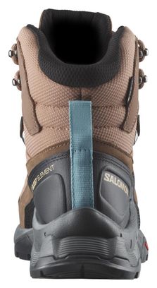 Chaussures de Randonnée Salomon Quest Element GTX Marron/Gris Femme