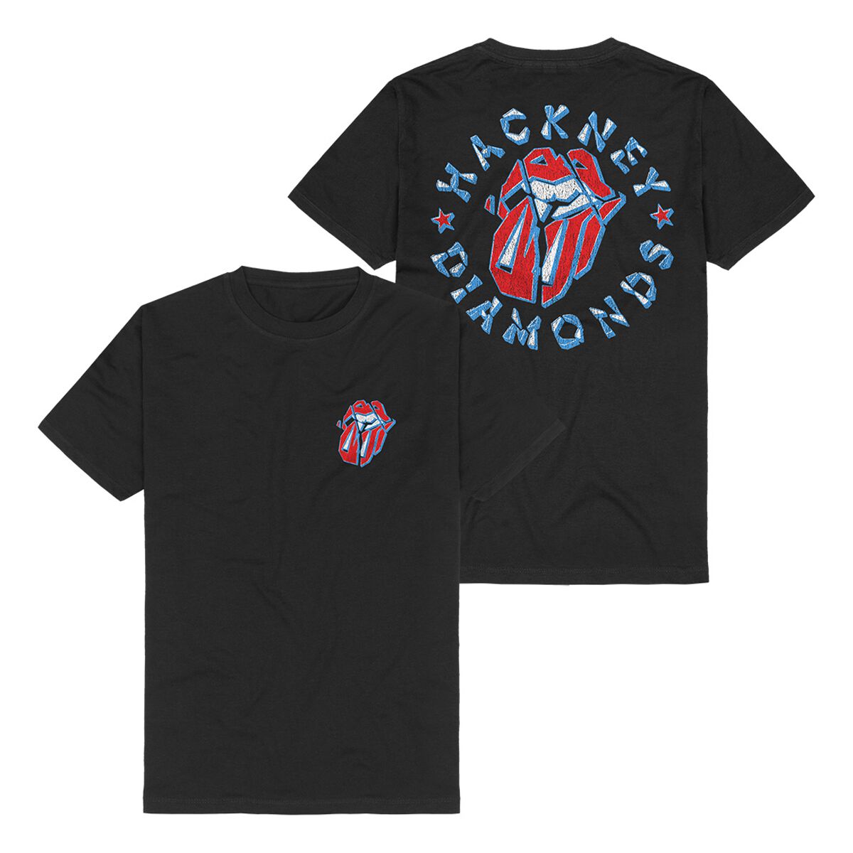 Hackney Diamonds Circle Tongue | The Rolling Stones T-Shirt Manches courtes