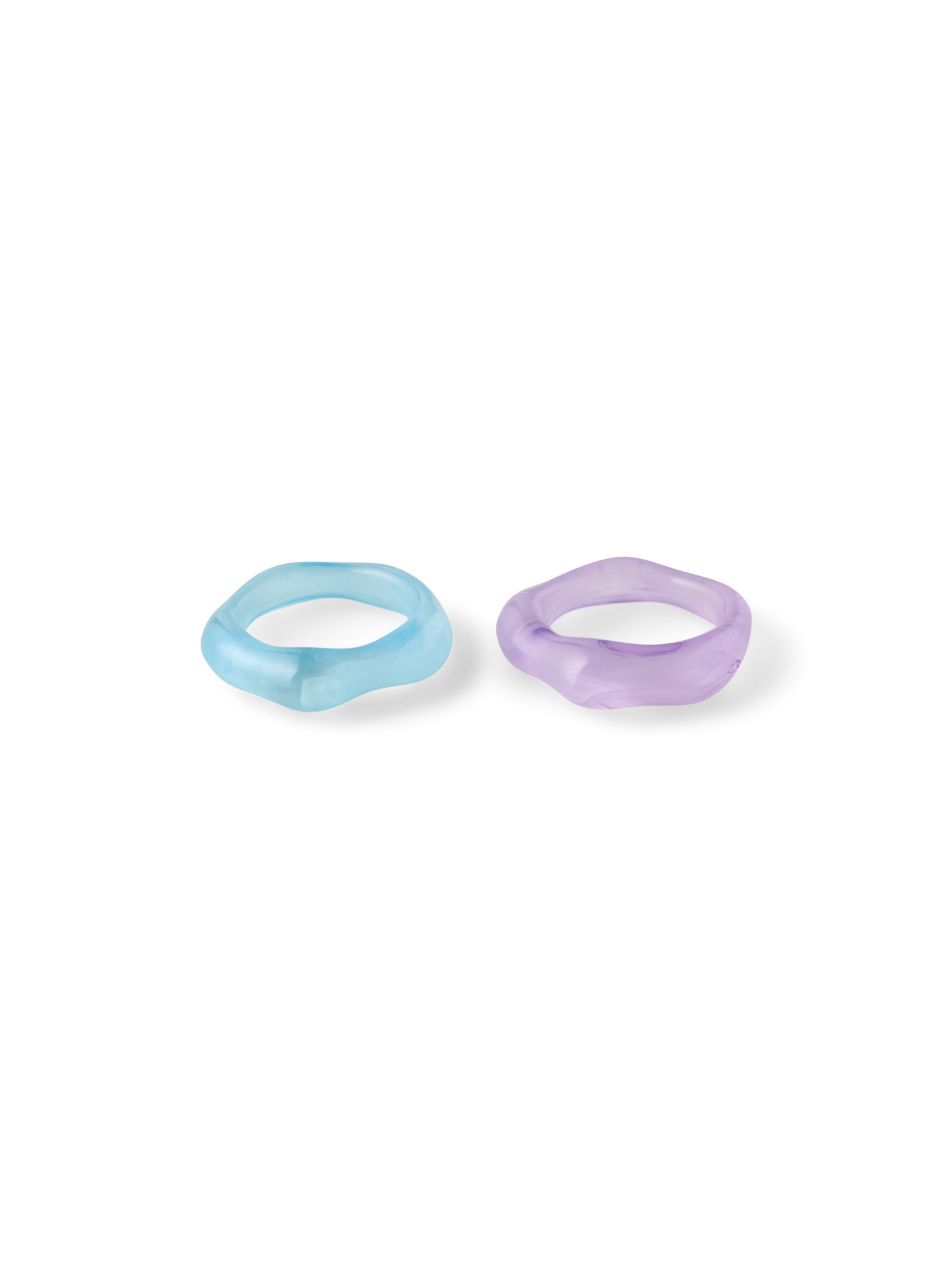 Ringe 2-pak | Dusty Purple, Light Blue