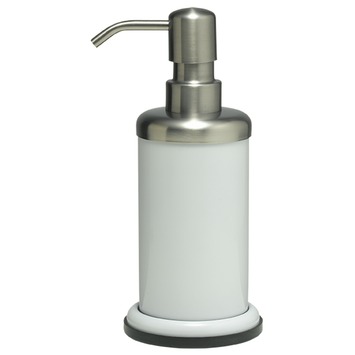 Sealskin Acero zeepdispenser inox wit