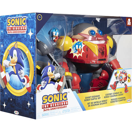 Sonic - Giant Eggman Robot Battle Set