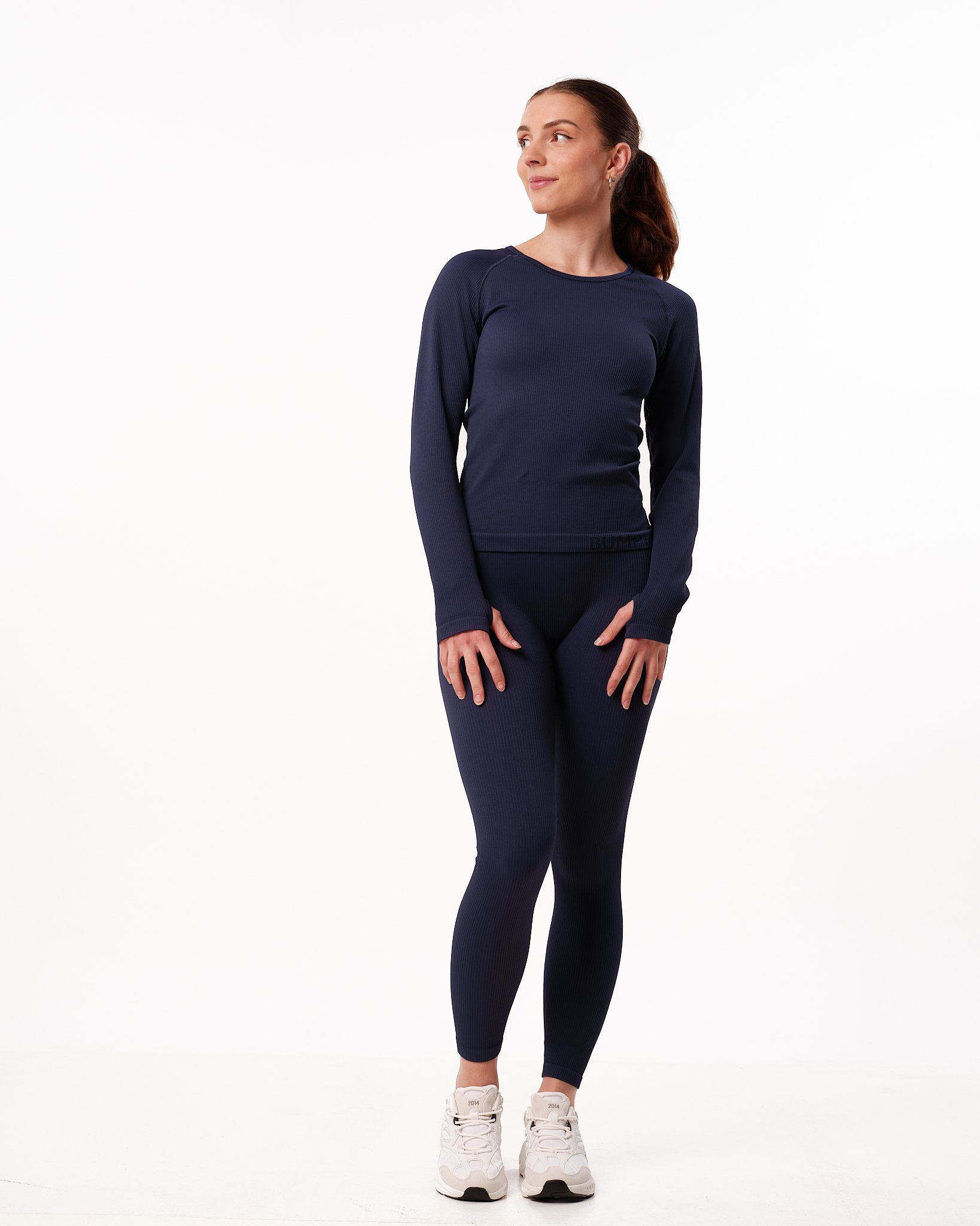 Bumpro SETT Perfect Rib Scrunch Blue Navy